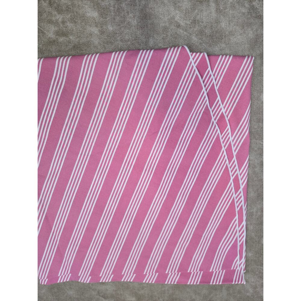 Longaberger Dusty Rose 70" Round Tablecloth ~ Horizon of Hope Table Overlay
